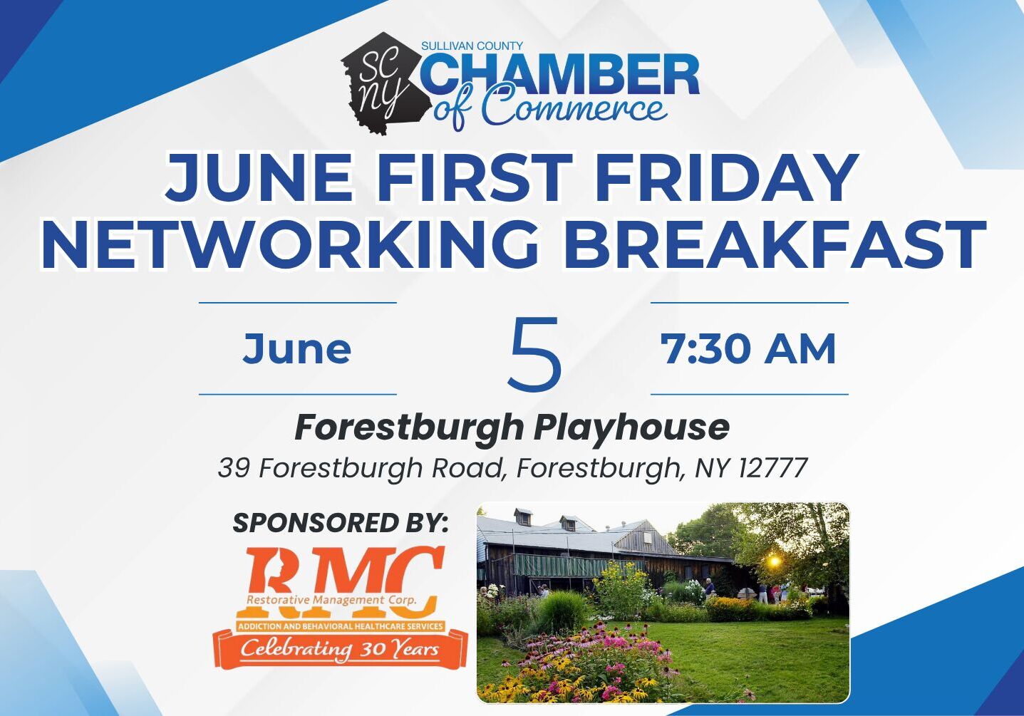 New Version Monthly Breakfast Facebook Event Cover
